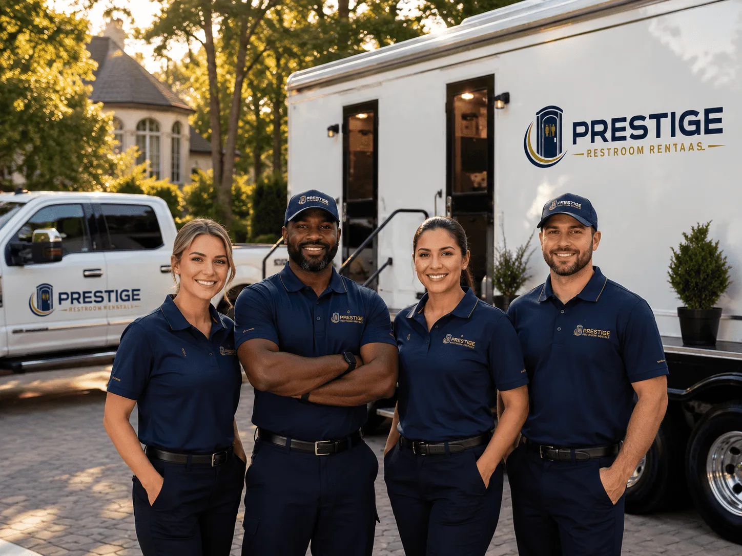 Trusted Luxury Portable Restrooms company in Spruce, MI